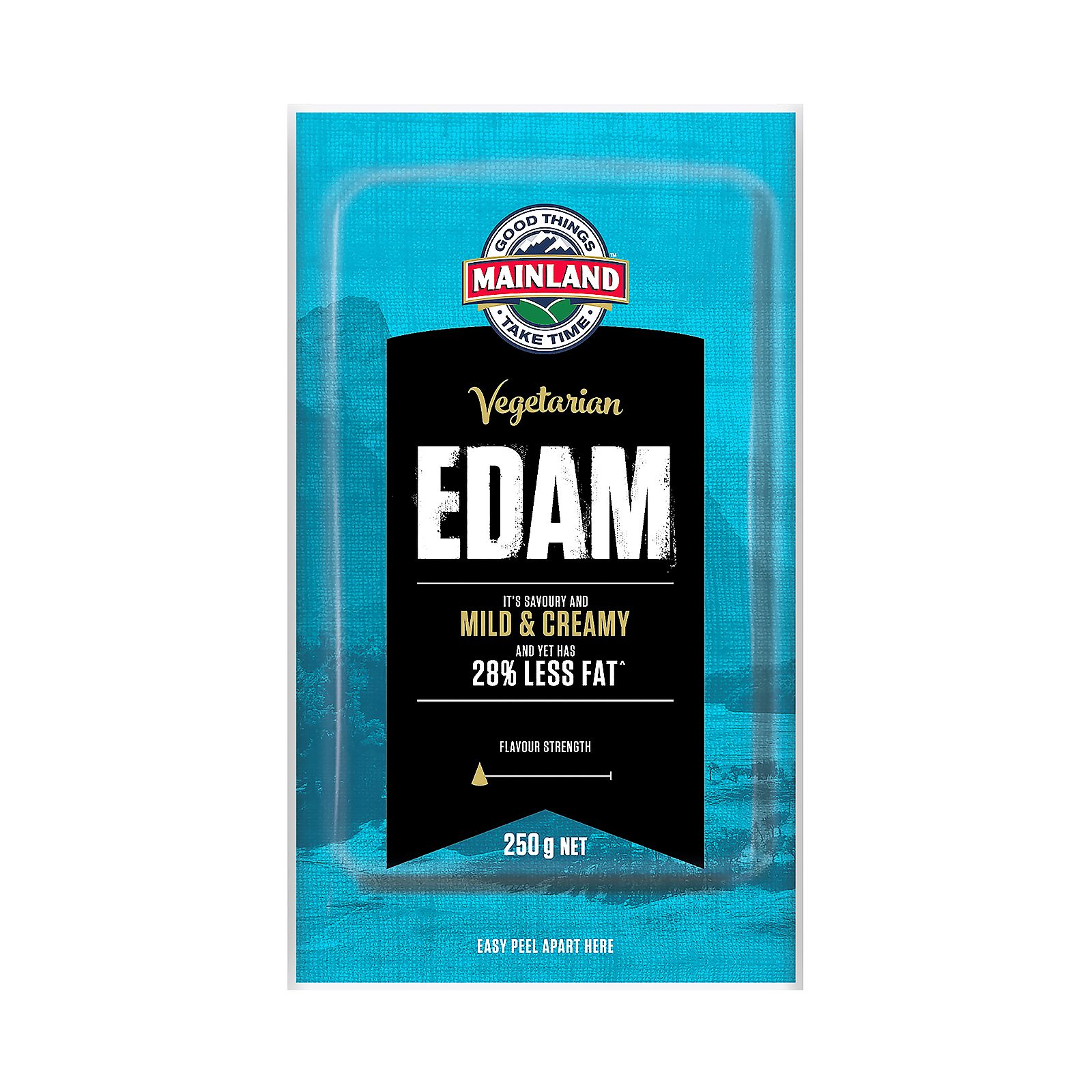 MAINLAND EDAM CHEESE BLOCK 250GM Pack Size: 8