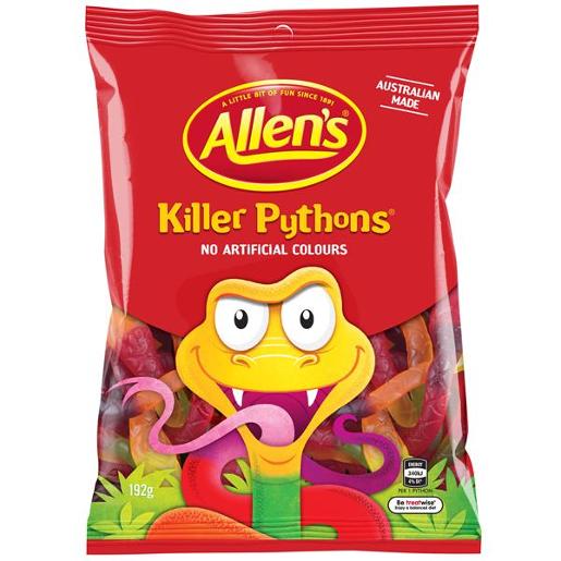 ALLENS KILLER PYTHONS 192GM Pack Size: 12
