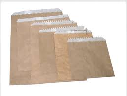 Bags G/Proof Brown 1 Sqr C/A 500 (Pie Size)