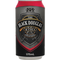 B/DOUGLAS & COLA CAN 375ML Pack Size:24 Pack Size:24