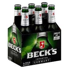 BECKS BEER BTL 330ML Pack Size:24 Pack Size:24