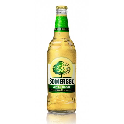 SOMERSBY CIDER APPLE BTL 4.5% 330ML  Pack Size:24 Pack Size:24