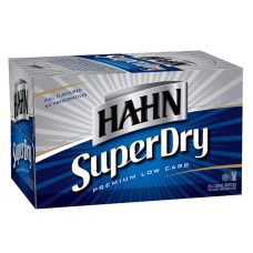 HAHN SUPER DRY BTL 330ML Pack Size:24 Pack Size:24