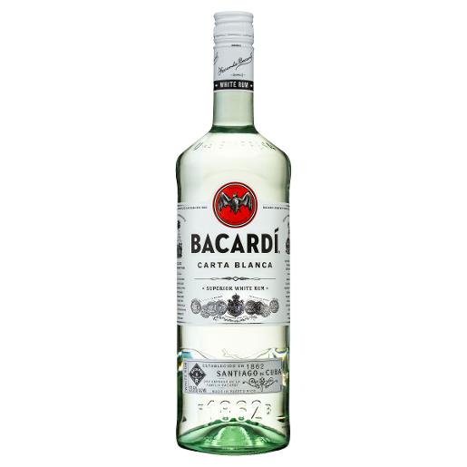 Bacardi Carta Blanca 1L pack size: 12