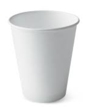 COFFEE CUPS SINGLE WALL WHITE 8OZ-90MM REAM-1000 PER CARTON