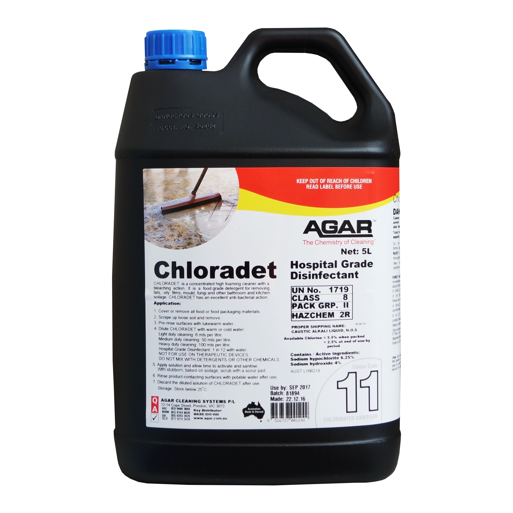 CHLORADET – 5L