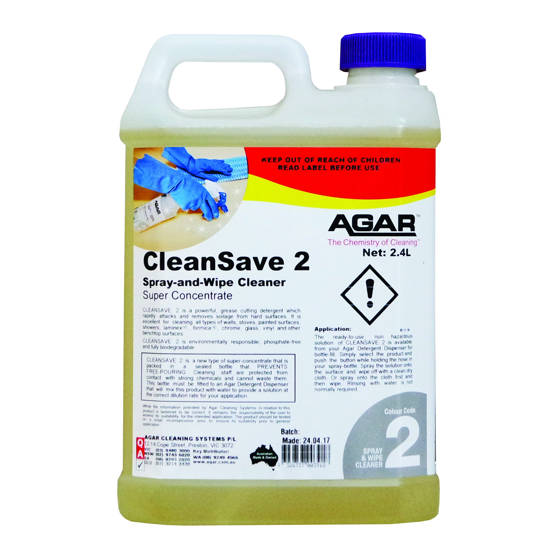 CLEANSAVE 2 – 2.4L