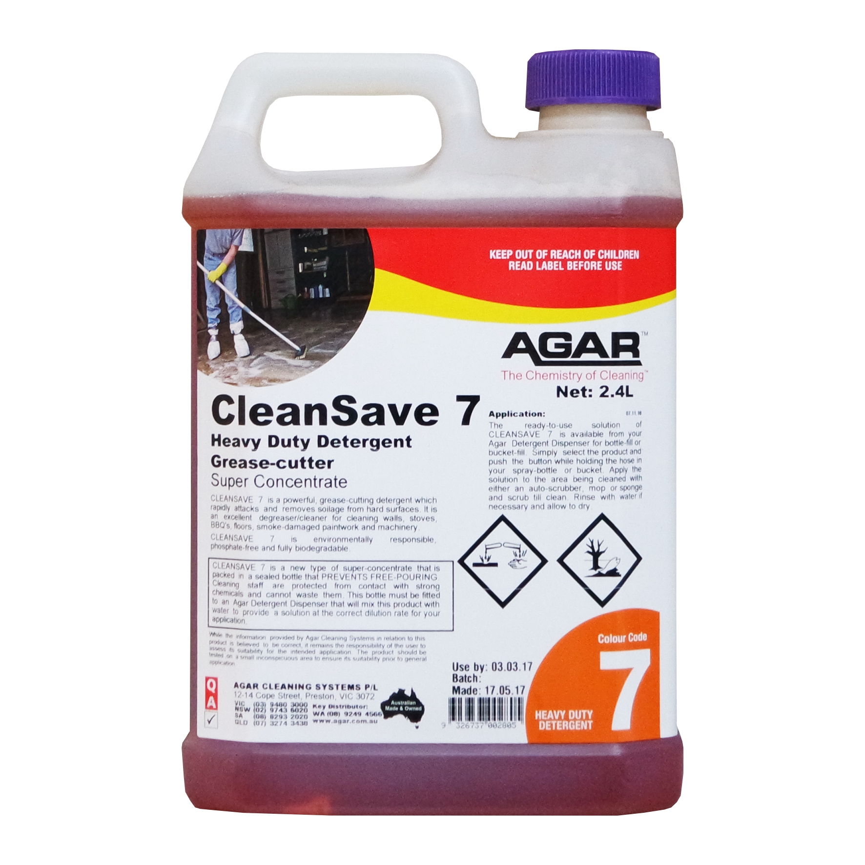 CLEANSAVE 7 – 2.4L
