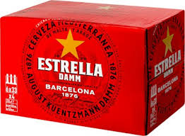 ESTRELLA DAMM LAGER BTL BARCELONA 330ML X 24