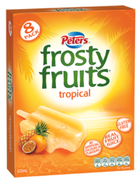 ICY POLES FROSTY FRUITS TROPICAL 8’S