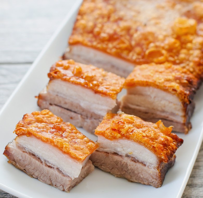 PORK BELLY SPARES SLICED BONE IN PER KG