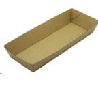 KRAFT PAPER BOARD TRAY 21*11*4cm Pack of 400