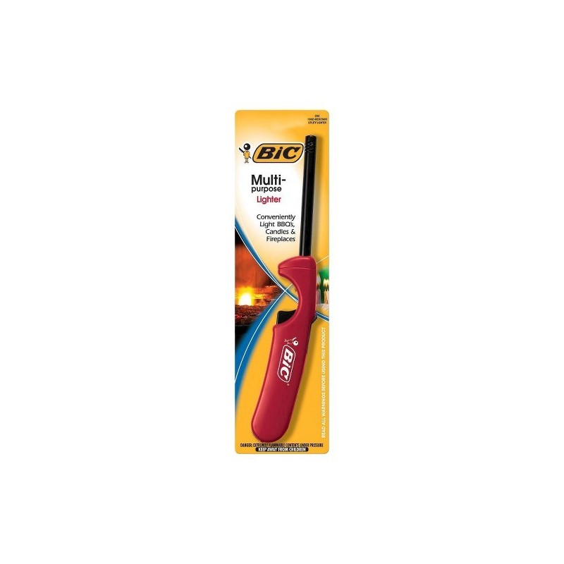 BIC LIGHTER UTILITY MEGA BLISTER PACK 1PK Pack Size: 10