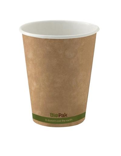 BIOPAK BIOCUP KRAFTS 8OZ 50S Pack Size: 20