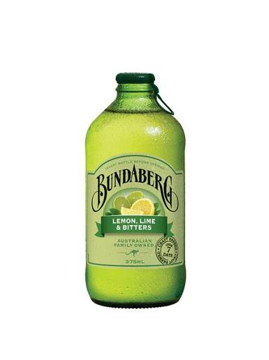BUNDABERG LEMON LIME & BITTERS SOFTDRINK 375ML Pack Size: 12