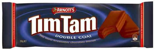 ARNOTTS BISCUITS DOUBLE COAT CHOCOLATE TIM TAM 200GM Pack Size: 24