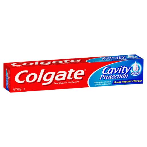 COLGATE TOOTHPASTE FLUROGUARD GREAT REGULAR 120GM Pack Size: 12