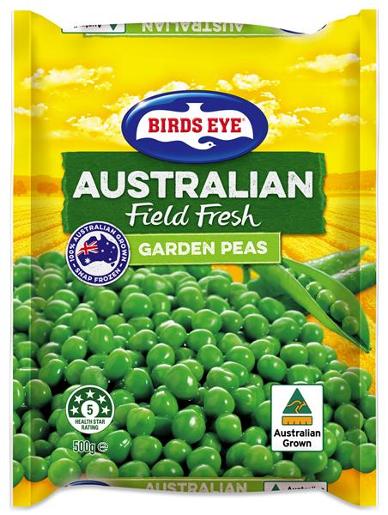BIRDS EYE PEAS 500GM Pack Size: 24