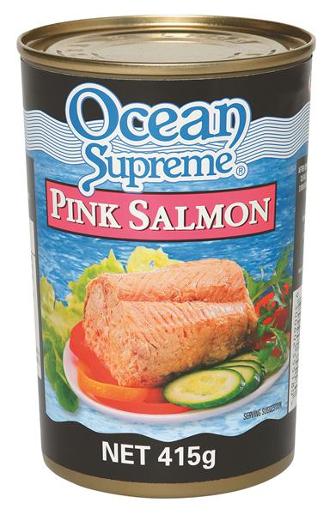OCEAN SUPREME PINK SALMON 415GM Pack Size: 24