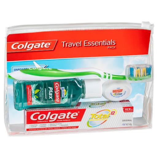 COLGATE TRAVEL PACK 1PK Pack Size: 6