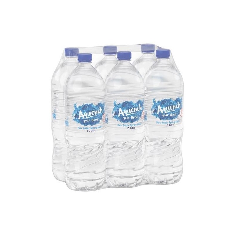 AQUENCH SPRING WATER 6X1.5L Pack Size: 1